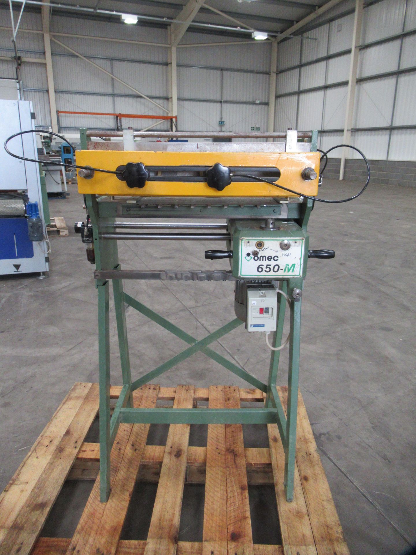 Omec 650-M Dovetail Machine - 3ph - Image 3 of 6