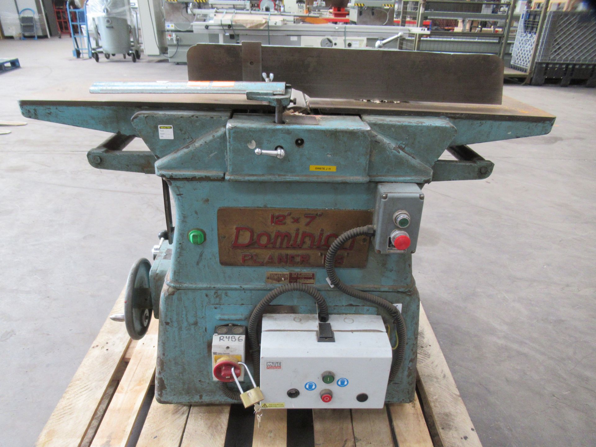 Dominion 12" x 7" Planer Thicnesser Model ES - 3ph