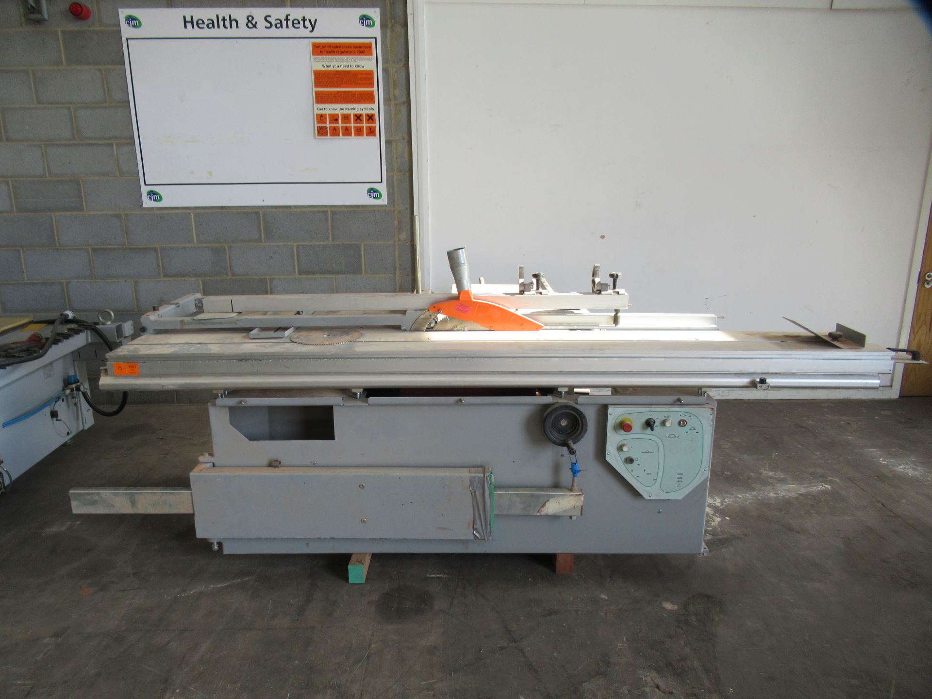 Lazzari Sliding Table Panel Saw - 3ph