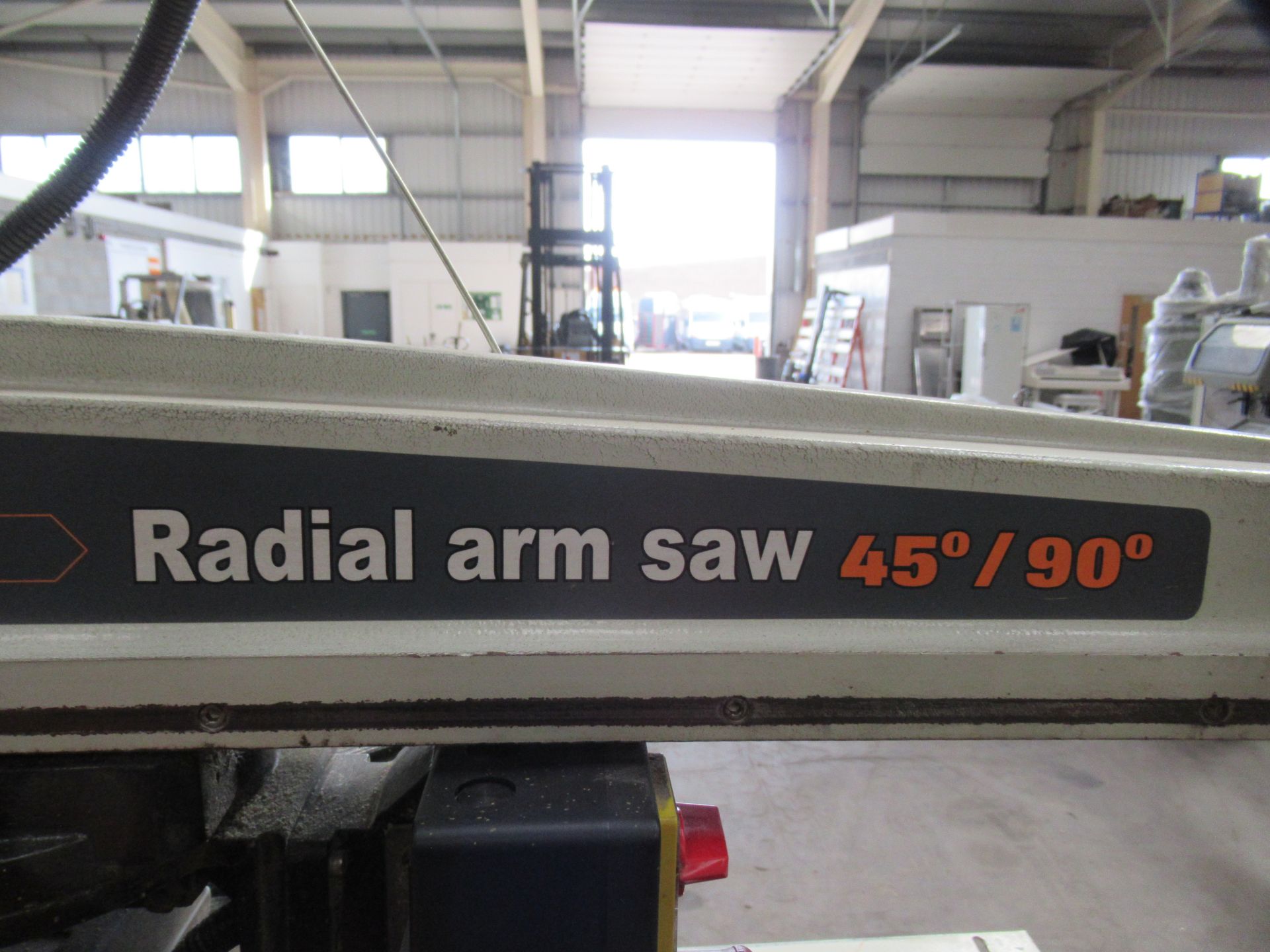 355mm/14" Radial Arm Saw - 3ph - Image 5 of 10