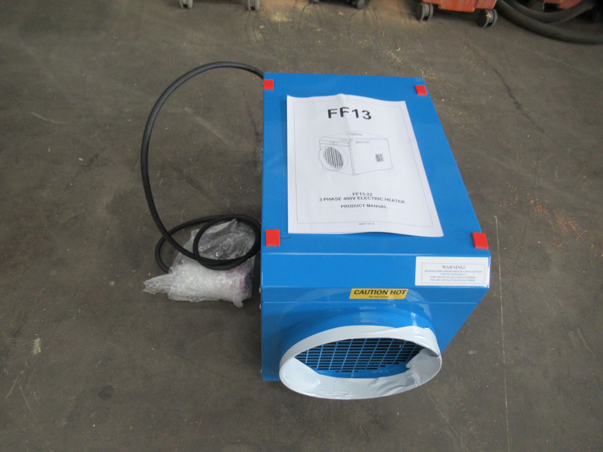 FF13T-22 3ph Electric Heater - Boxed, Unused - Image 2 of 6