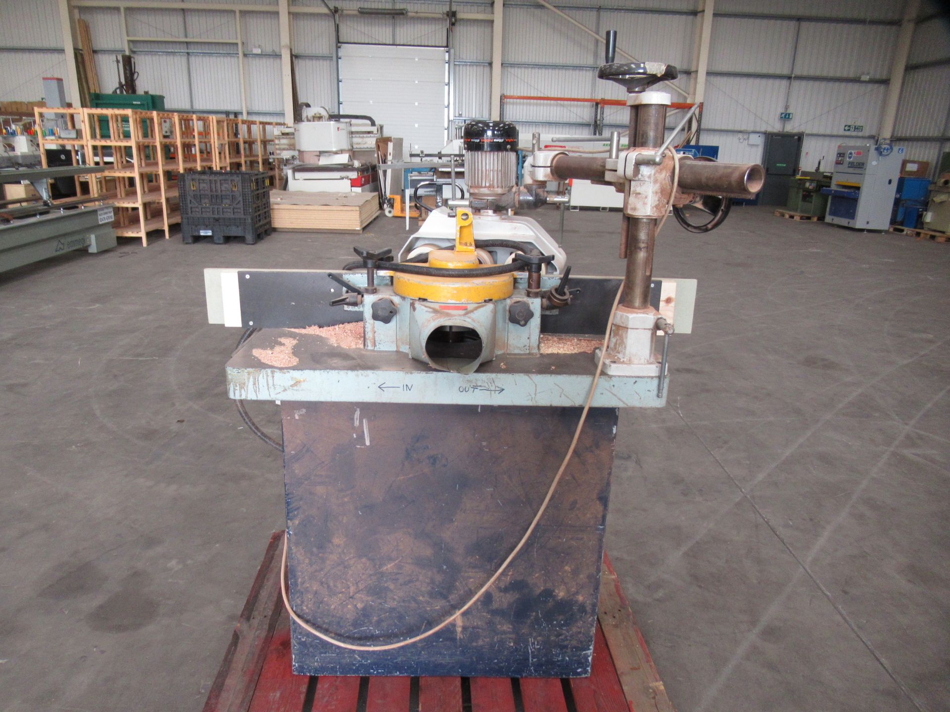 Sedgwick SM4 Spindle Moulder with Maggi Steff 2034 Powered Roller Feed - Image 4 of 9