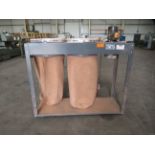 iTech Double-Bag Mobile Dust Collector - 3ph