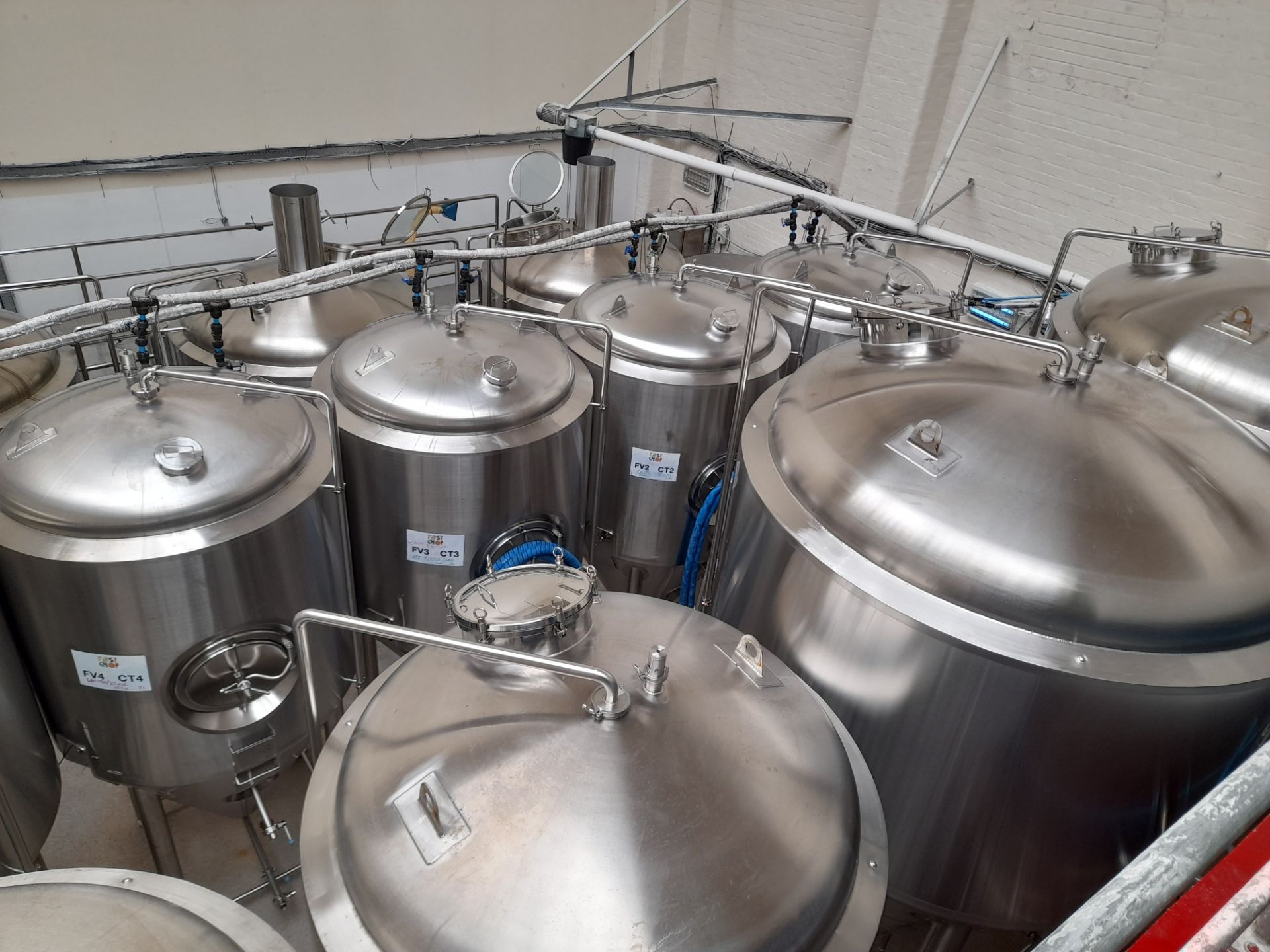 Brewhouse 15bbl Comprising: Mashtun HG 2.5 (2500Ltr) Steam Jacketed Serial number HG-TH2500-12 ( - Image 17 of 17