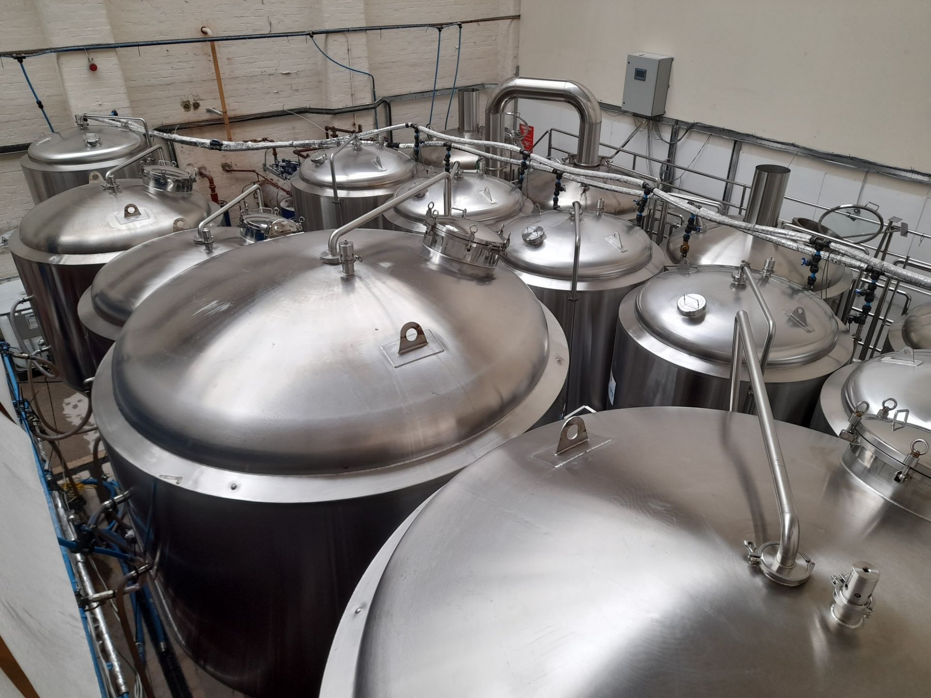 Brewhouse 15bbl Comprising: Mashtun HG 2.5 (2500Ltr) Steam Jacketed Serial number HG-TH2500-12 ( - Image 16 of 17