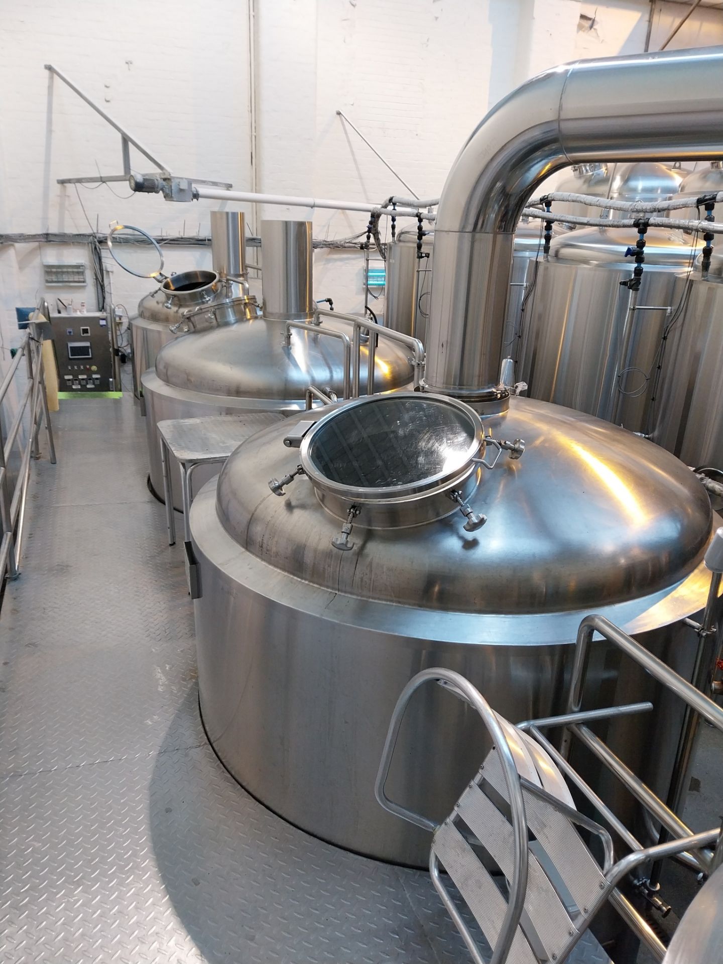 Brewhouse 15bbl Comprising: Mashtun HG 2.5 (2500Ltr) Steam Jacketed Serial number HG-TH2500-12 ( - Image 3 of 17