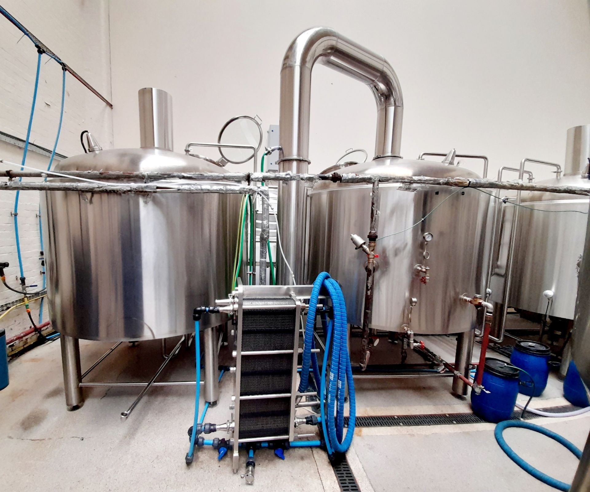 Brewhouse 15bbl Comprising: Mashtun HG 2.5 (2500Ltr) Steam Jacketed Serial number HG-TH2500-12 ( - Image 2 of 17
