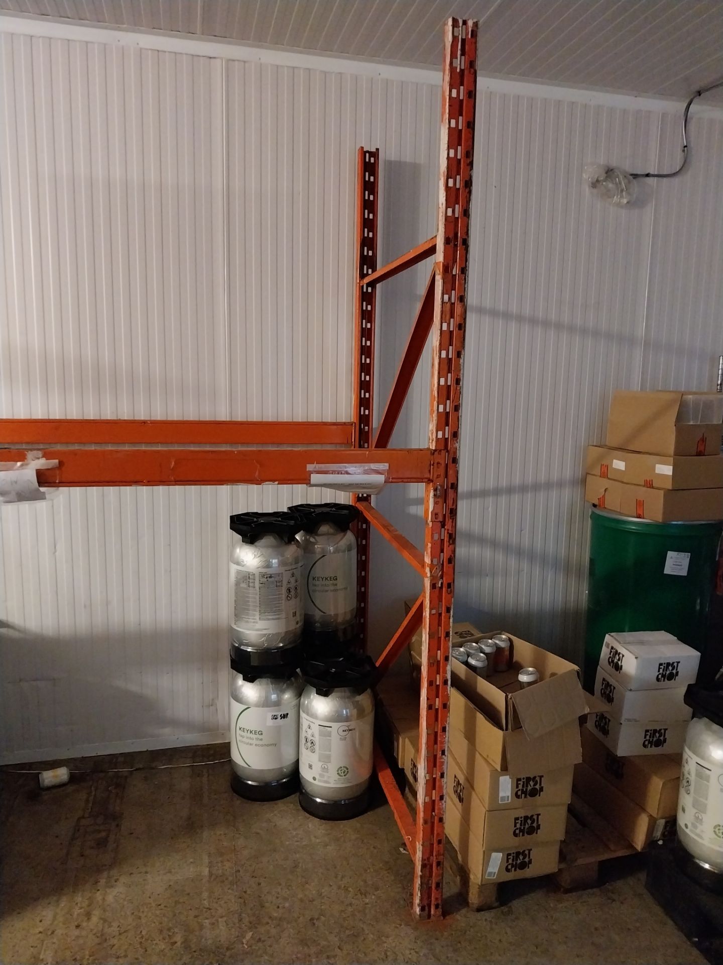 Pallet racking to store 6 x 9’ frames & 4 pairs beams (Delayed collection) - Image 2 of 2
