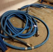 5 x Flex Ultra brewery hose & 4 x short