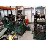3 Halm jet press machines with selection of spares