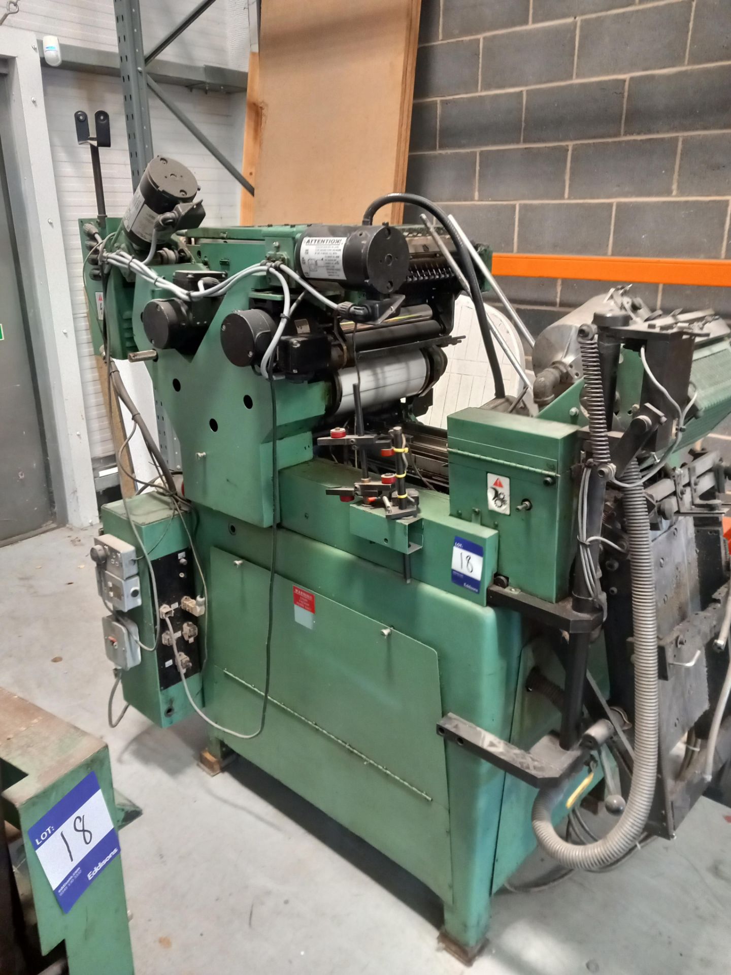 3 Halm jet press machines with selection of spares - Image 8 of 13