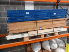 5 Bays of boltless steel light duty racking