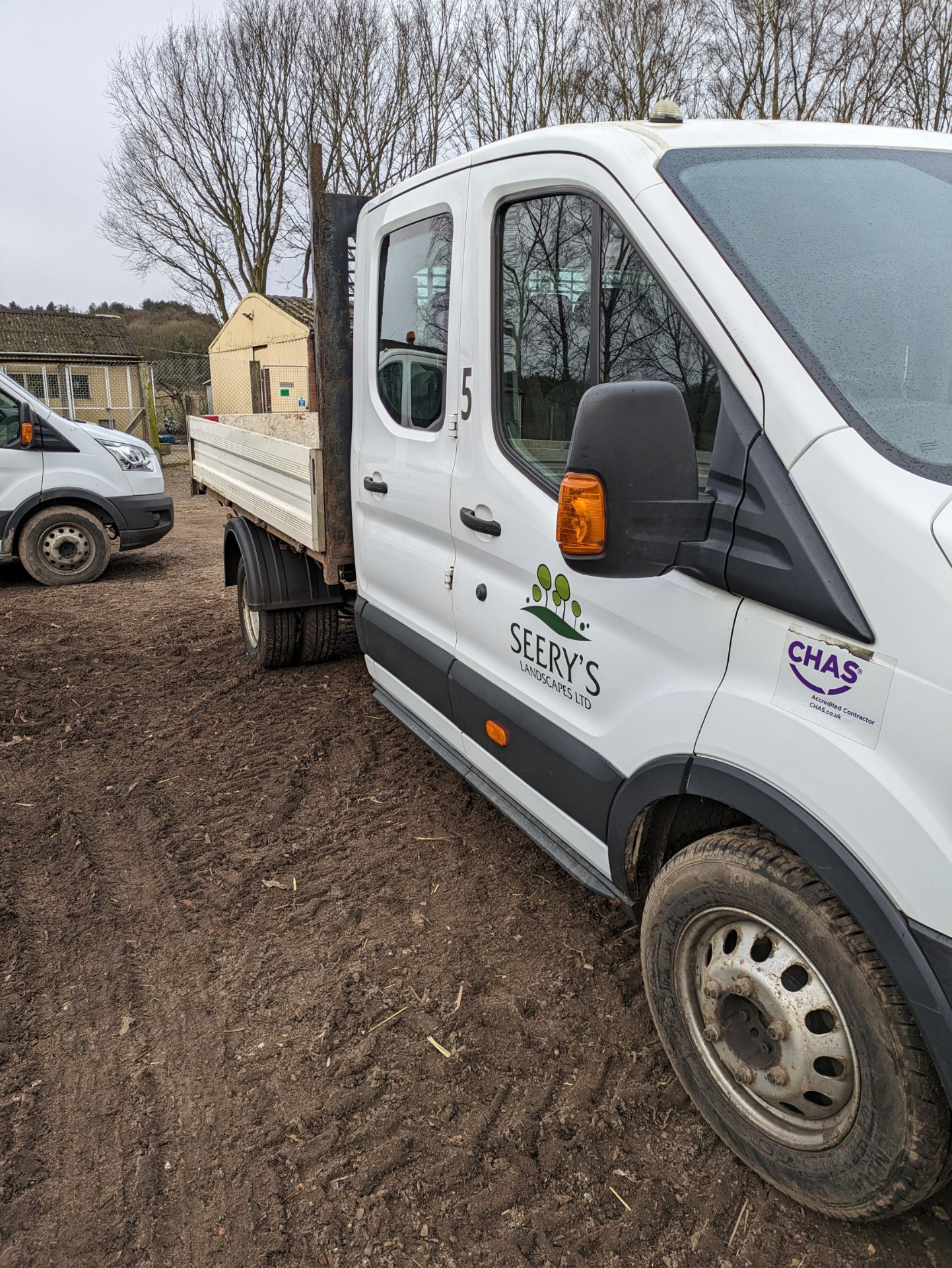 Ford Transit 350 crew cab tipper, Registration FP67 FC - Image 2 of 25