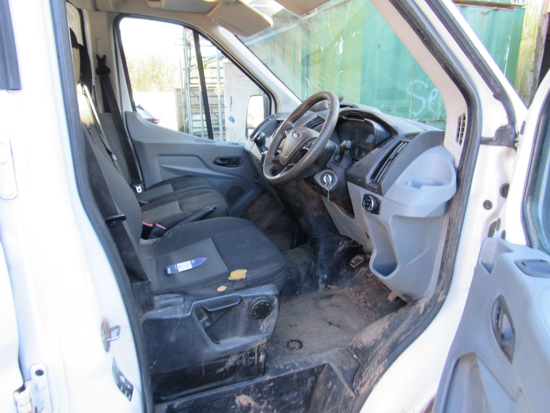 Ford Transit 350 crew cab tipper, Registration FP67 FC - Image 17 of 25