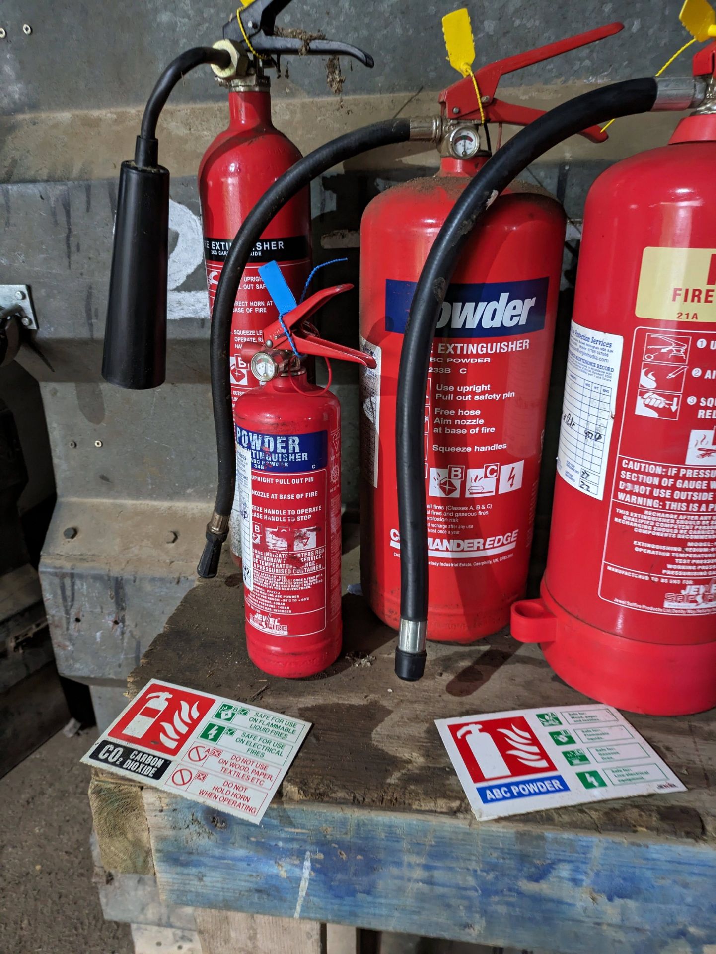 8 various Fire Extinguishers - Image 2 of 7