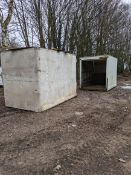 2 Luton van boxes / yard storage units