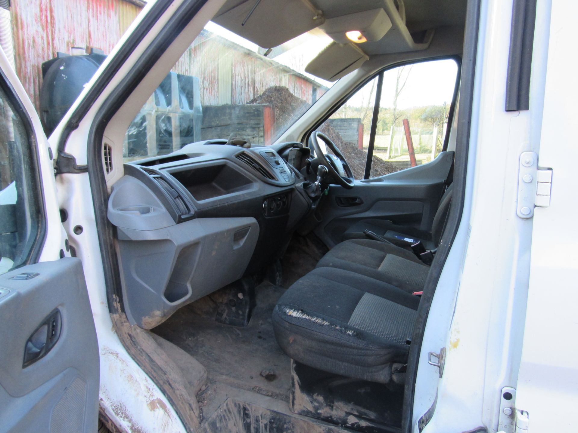 Ford Transit 350 crew cab tipper, Registration FP67 FC - Image 23 of 25