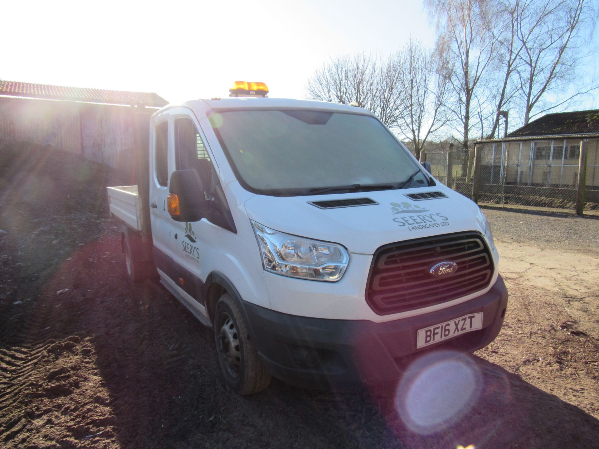 Ford Transit 350 crew cab tipper, Registration BF16 XZT - Image 8 of 20