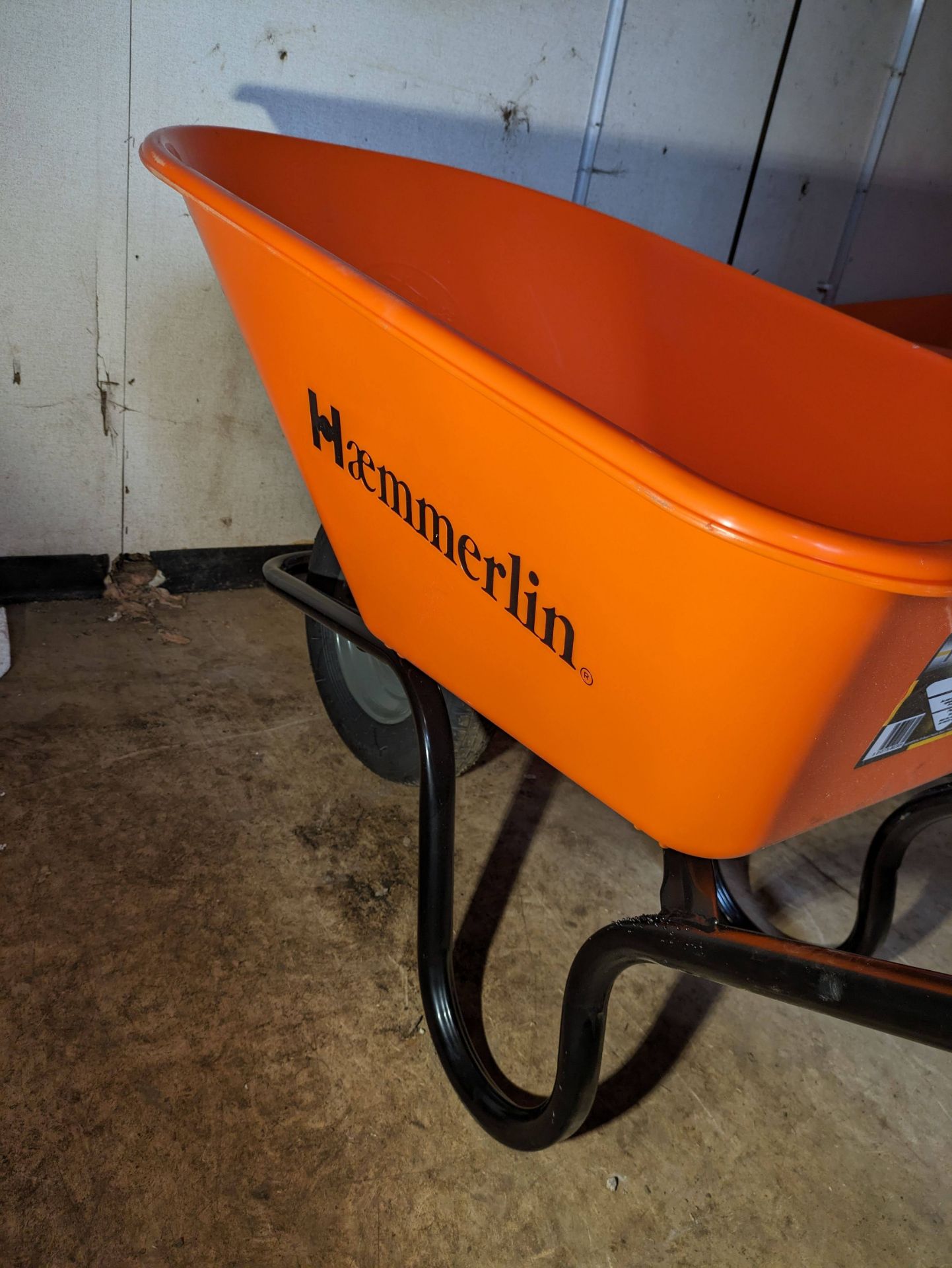 Haemmerlin 120L wheelbarrow, unused - Image 2 of 5