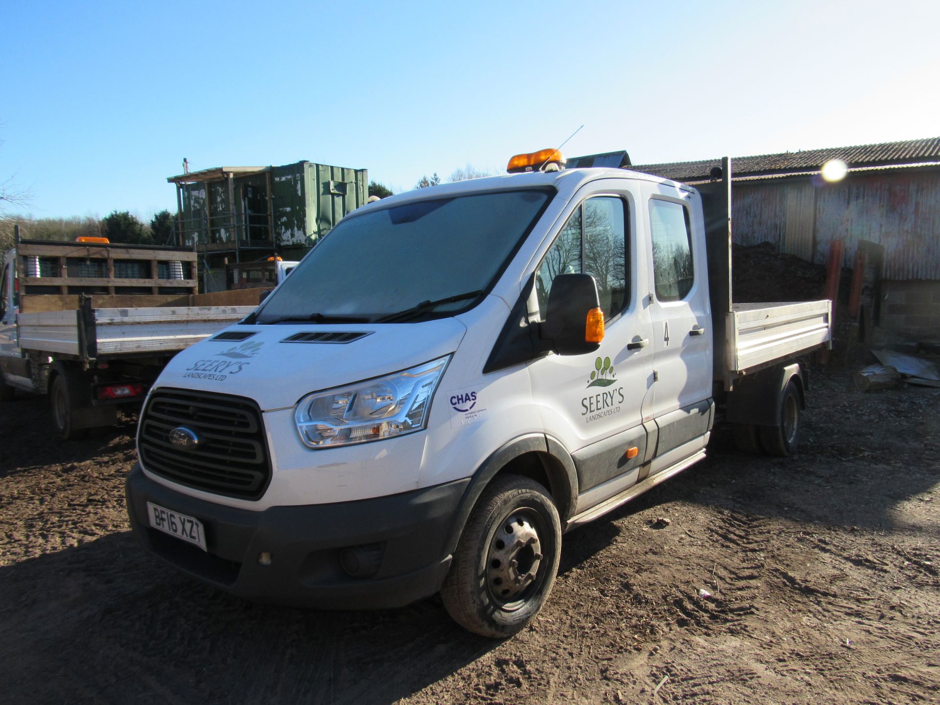 Ford Transit 350 crew cab tipper, Registration BF16 XZT - Image 9 of 20