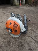 Stihl BR500 backpack petrol blower, 2011