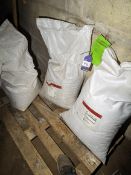 2 Sacks and part Sack A22eu grass seed mix