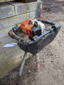 Stihl BT131 petrol auger with 8 bits