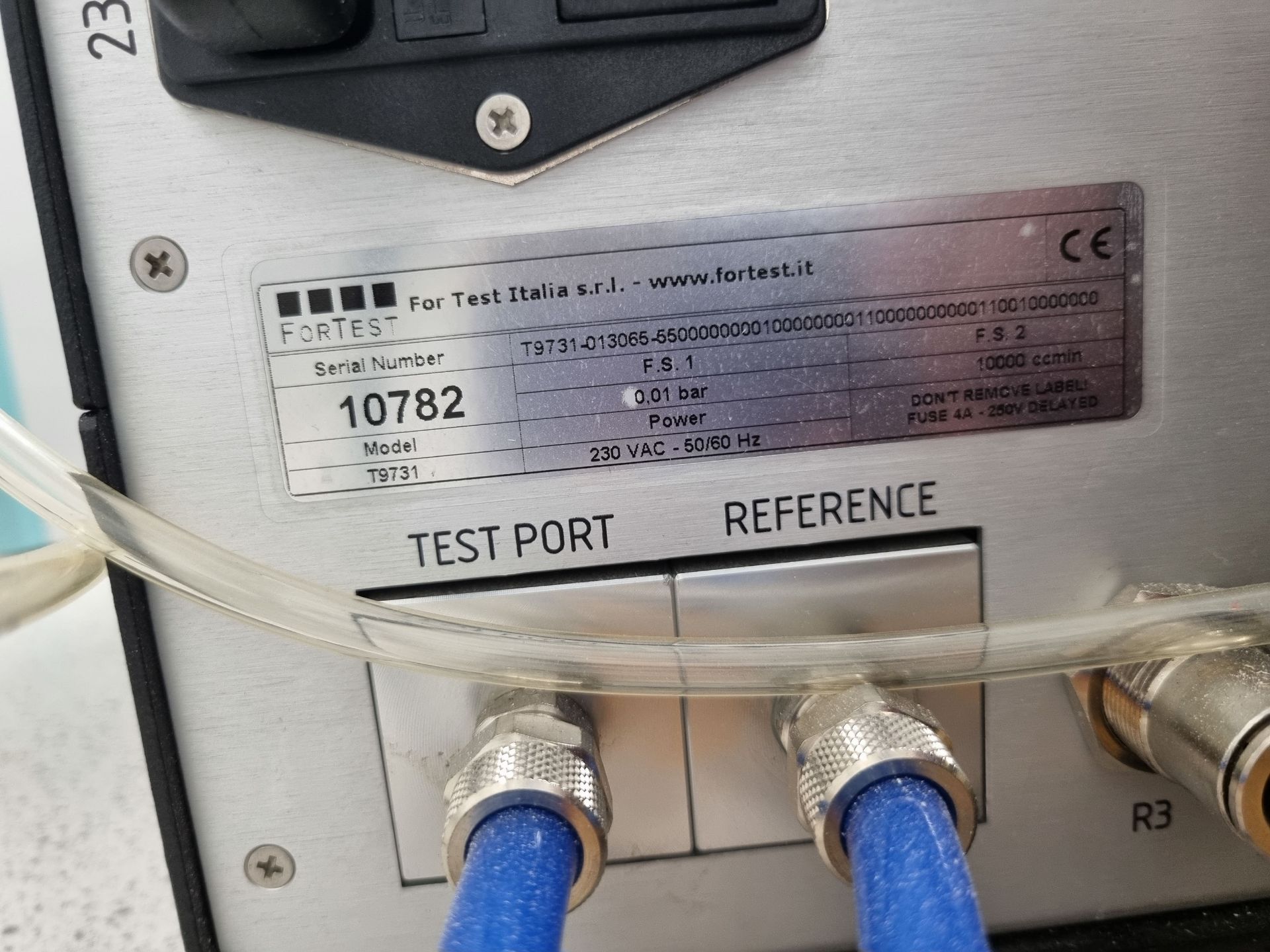 Forest T9000 Series Leak = Flow Tester. S/N 10782 - Image 4 of 4