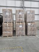 27x pallets across 3 rows of Disposable Type 11R Surgical Masks/Face Masks