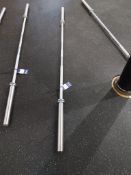 In-Space Silver Elite Olympic Training Bar 42cm; 2