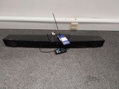 Yamaha YAS-101 Sound Bar and remote