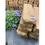 7 Boxes of 10 Per Box Various Artificial Ferns and Leaves