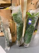 2 x Artificial Areca Plants