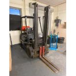 TOYOTA 404FGC 2.5 12685 LPG Forklift Truck; Hours: 6216.9; Capacity: 4000LBs at 151.5in