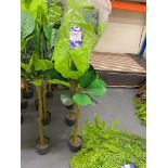 5 x Fig Fiddle Leaf Artificial Plants