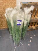 10 x Artificial Hackle Grass & Pampas; Approximate Retail £300