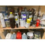 Quantity of Paints, Expanding Foam, Foam Gun Gleaner, PVA Glue, Line Marker, Buckets and Small