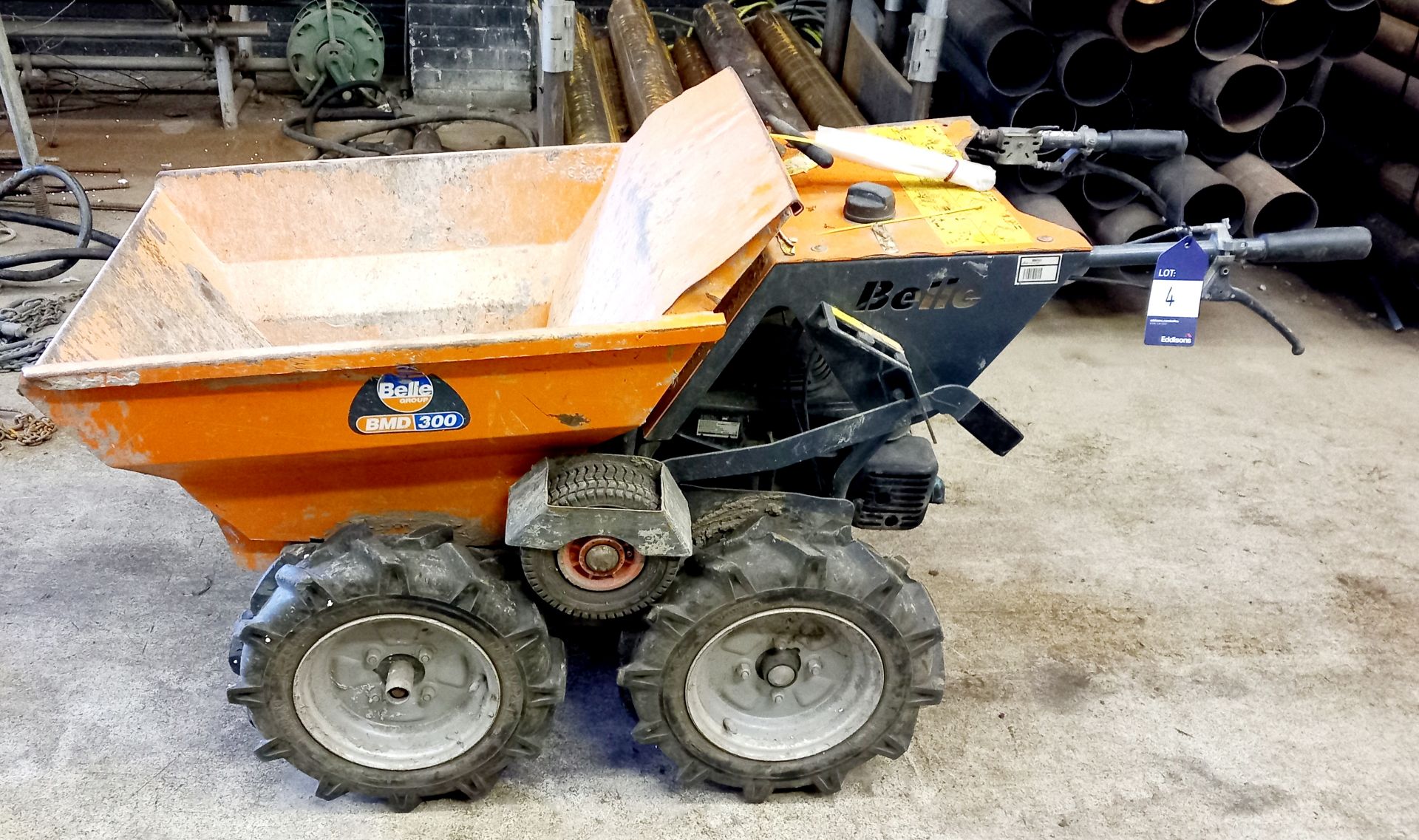 Belle petrol power barrow & skip ramps