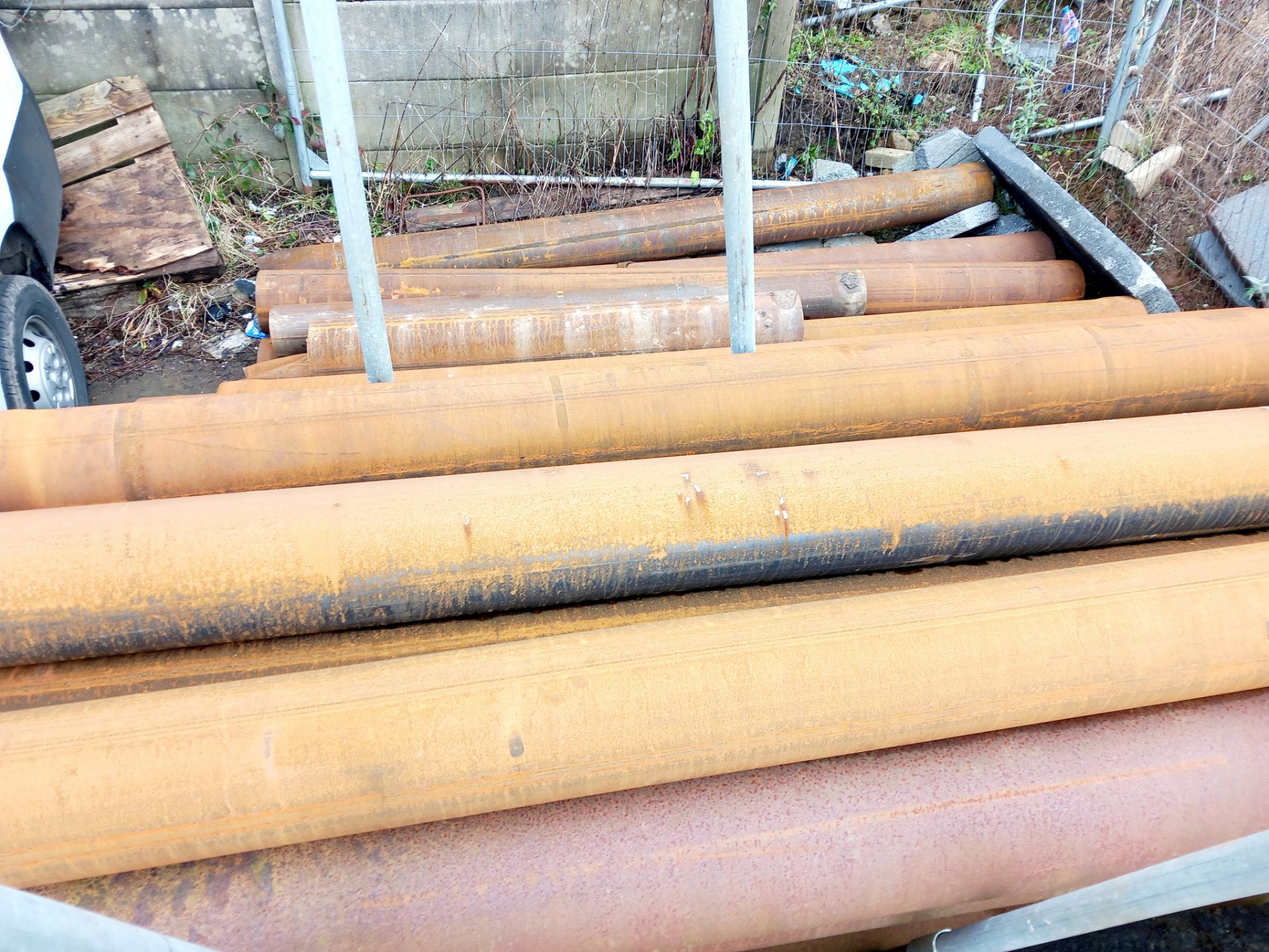Approx. 52 Steel Piling Tube Starters & Followers - Image 3 of 4