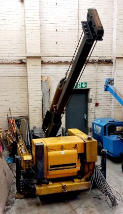 GP Services D1000 & Techno Drill T1000 Mini Drop Hammer Piling Rigs & assets of a piling company