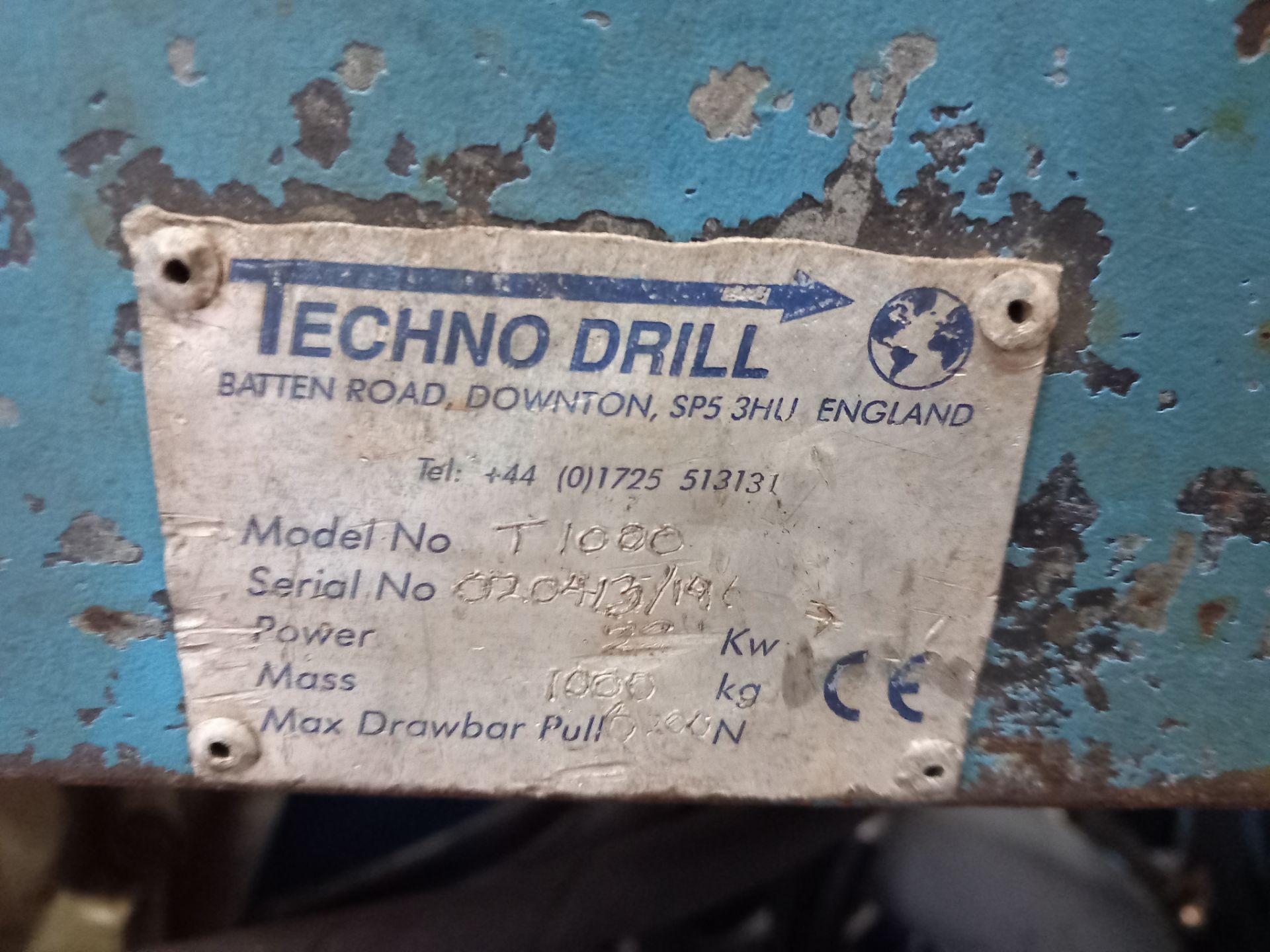 Techno Drill T1000 Mini Drop Hammer Hydraulic Pili - Image 8 of 14