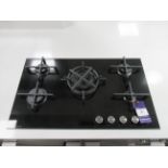Fisher & Paykel CG905DNGGB4 900mm Wide 'Gas on Glass' 5 Burner Gas Hob