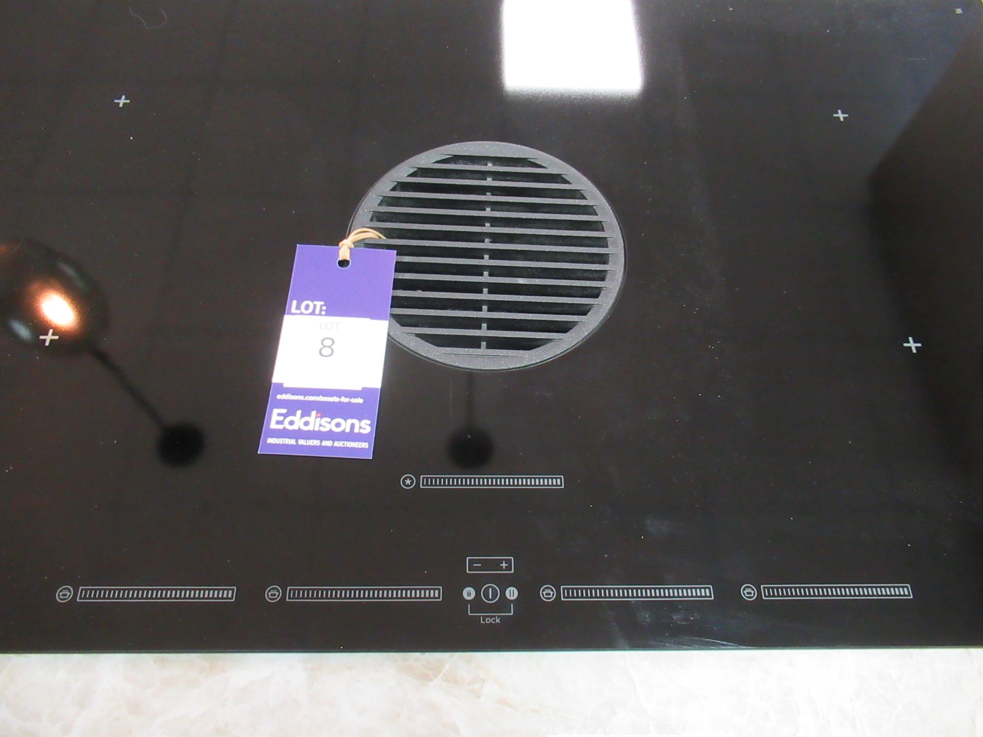 Fisher & Paykel 830mm Wide Model CID834DTB4 Four Ring Induction Hob with Downdraft Extraction. - Image 2 of 3