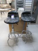 Pair of Gas Lift Counter Stools