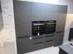 Häcker Concept 130 Dark Marble Kitchen Display