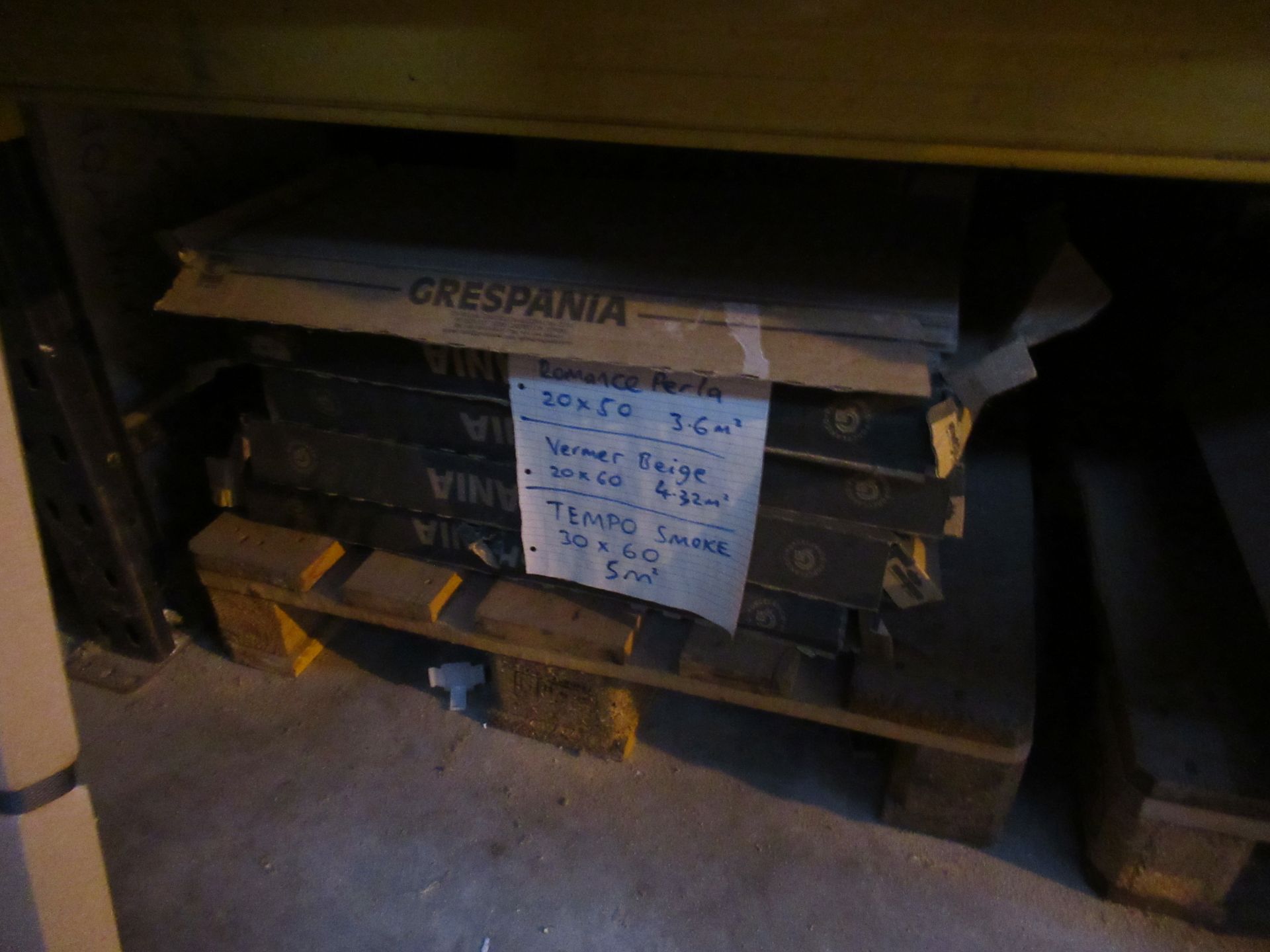 Contents of Pallet Racking Bay inc. A Variety of Grespania Ceramic Tiles - Image 5 of 11