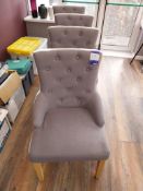 4 x Upholstered Chairs