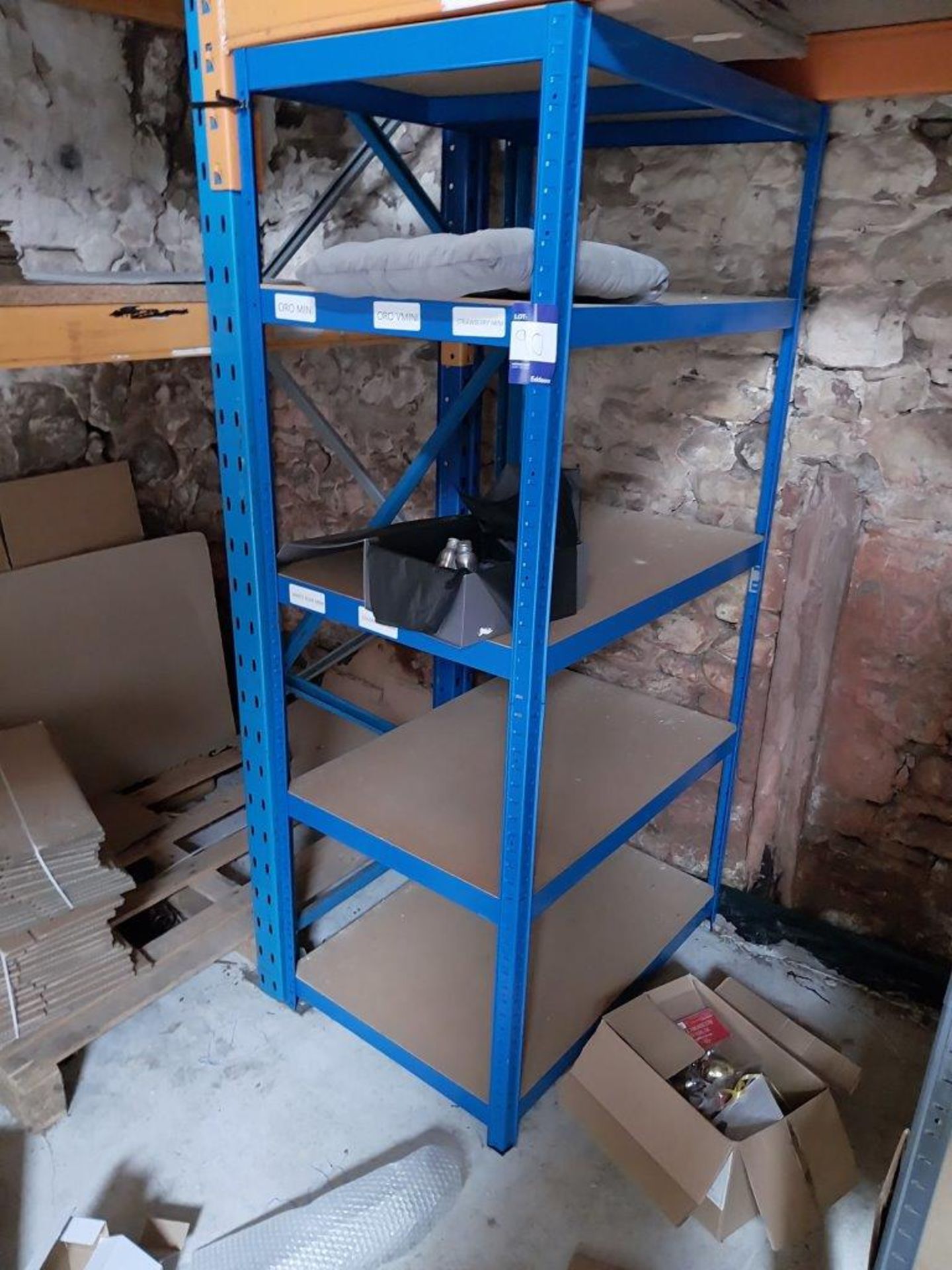 2 Bays of 5 tier Stores racking - Image 2 of 2