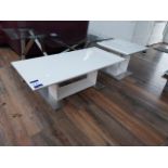 2 x Laminate Topped Tables