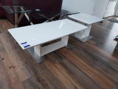 2 x Laminate Topped Tables